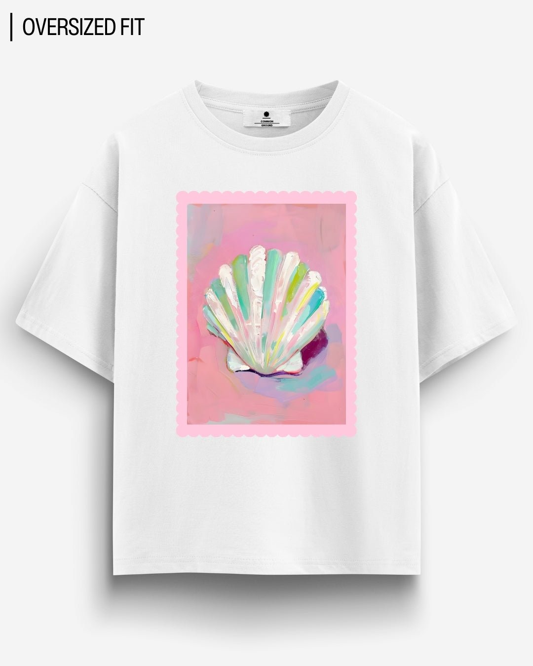 SEASHELL OVERSIZED T - SHIRT - COMMONGROUND