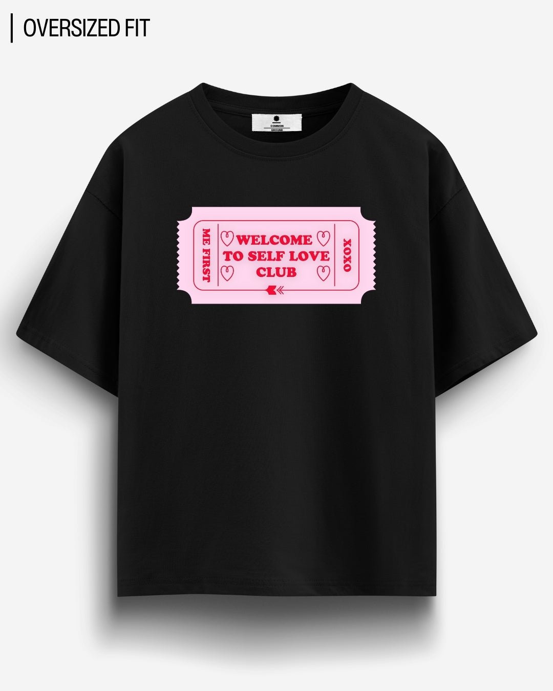 SELF LOVE CLUB OVERSIZED T - SHIRT - COMMONGROUND