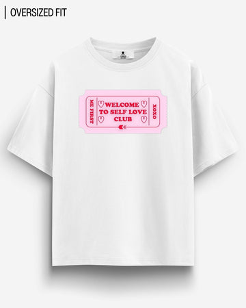 SELF LOVE CLUB OVERSIZED T - SHIRT - COMMONGROUND
