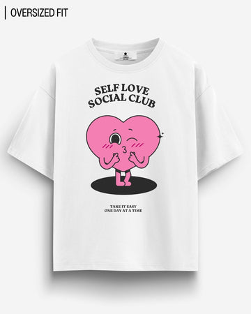 SELF LOVE SOCIAL OVERSIZED T - SHIRT - COMMONGROUND