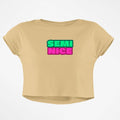 SEMI NICE CROP TOP - COMMONGROUND