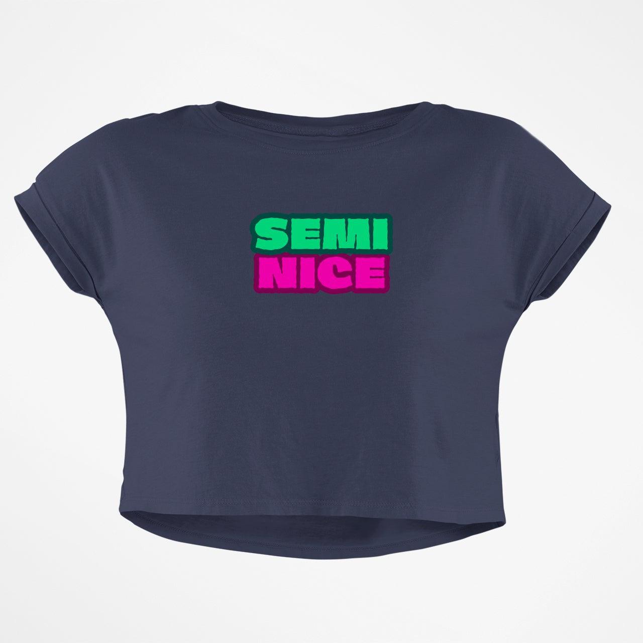 SEMI NICE CROP TOP - COMMONGROUND