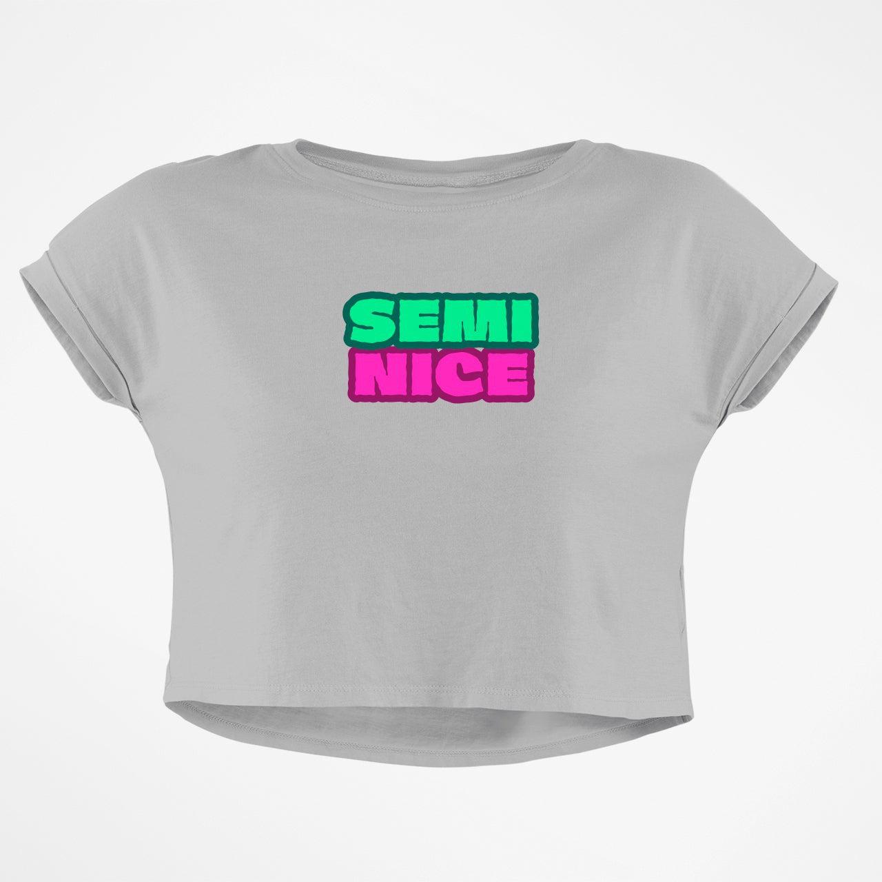 SEMI NICE CROP TOP - COMMONGROUND