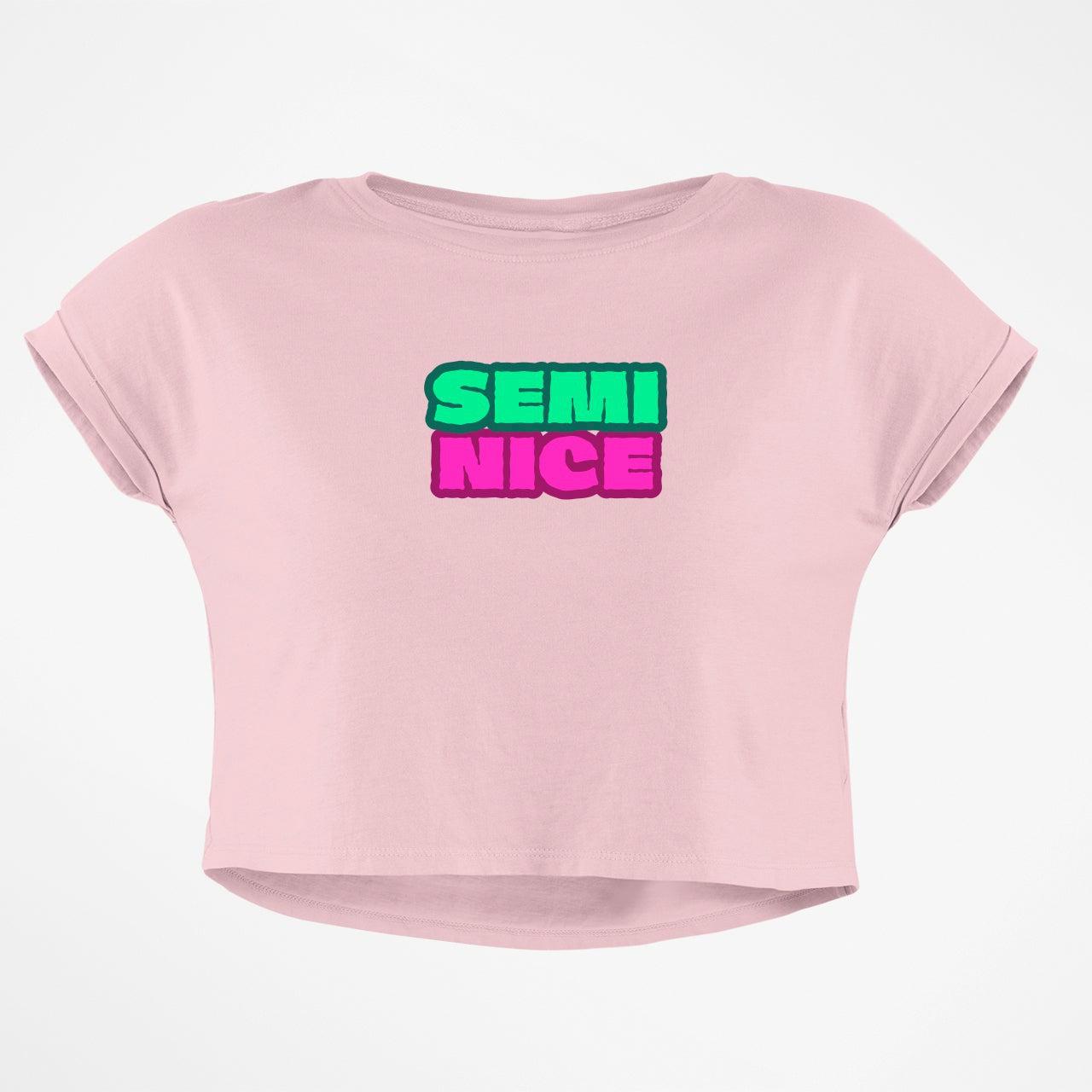 SEMI NICE CROP TOP - COMMONGROUND