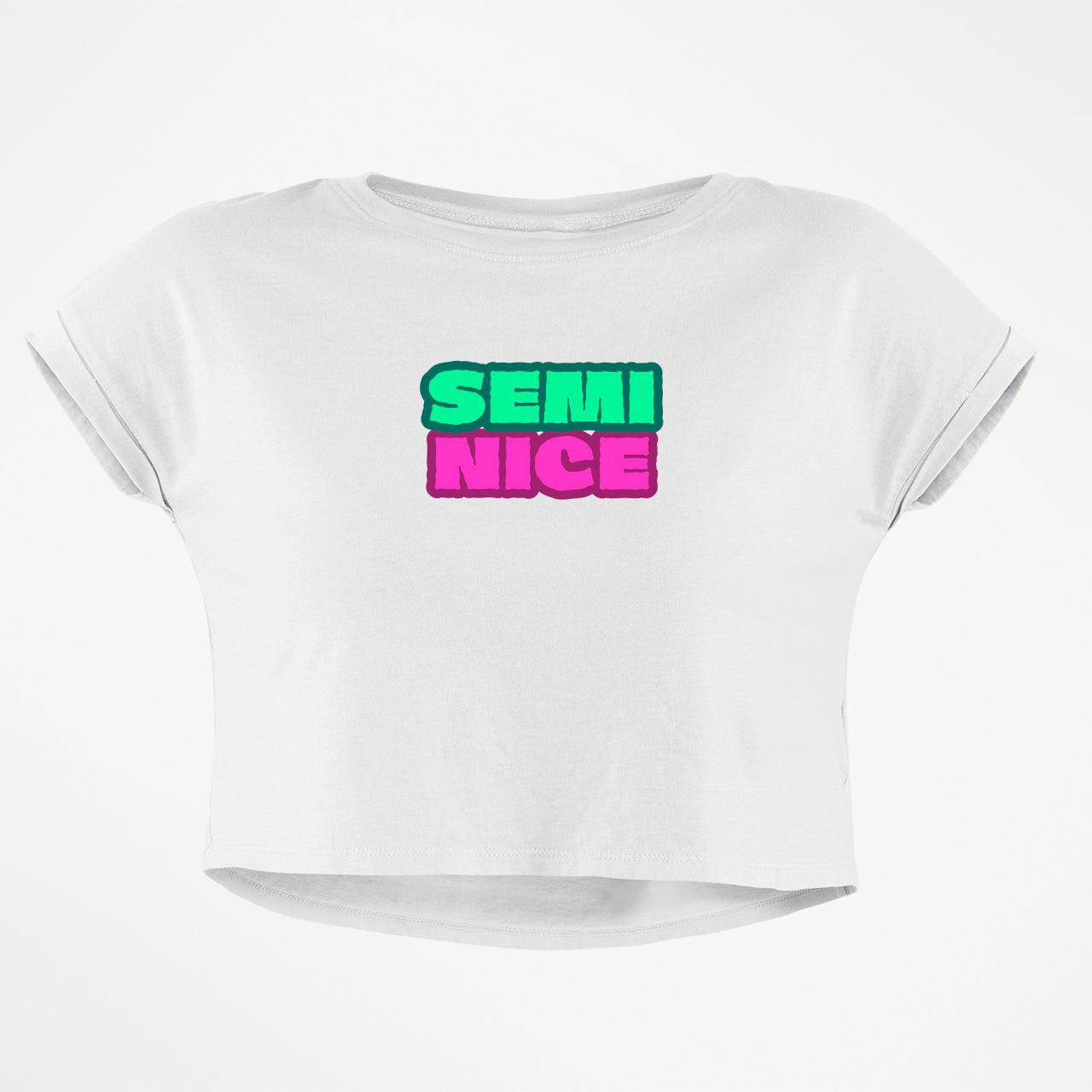 SEMI NICE CROP TOP - COMMONGROUND