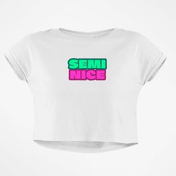 SEMI NICE CROP TOP - COMMONGROUND
