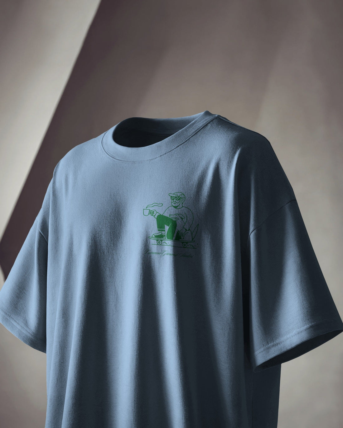 SLOW SUNDAYS COFFEE CLUB OVERSIZED T - SHIRT - COMMONGROUND