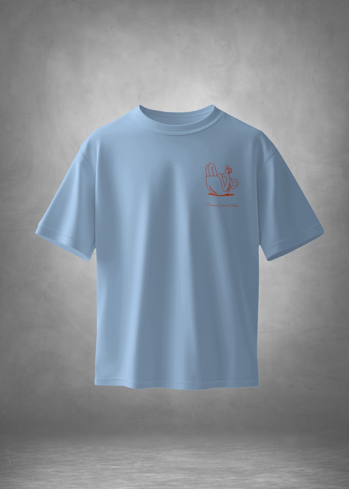 SLOW SUNDAYS COFFEE CLUB OVERSIZED T - SHIRT - COMMONGROUND