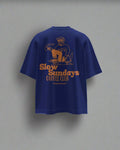 SLOW SUNDAYS COFFEE CLUB OVERSIZED T - SHIRT - COMMONGROUND