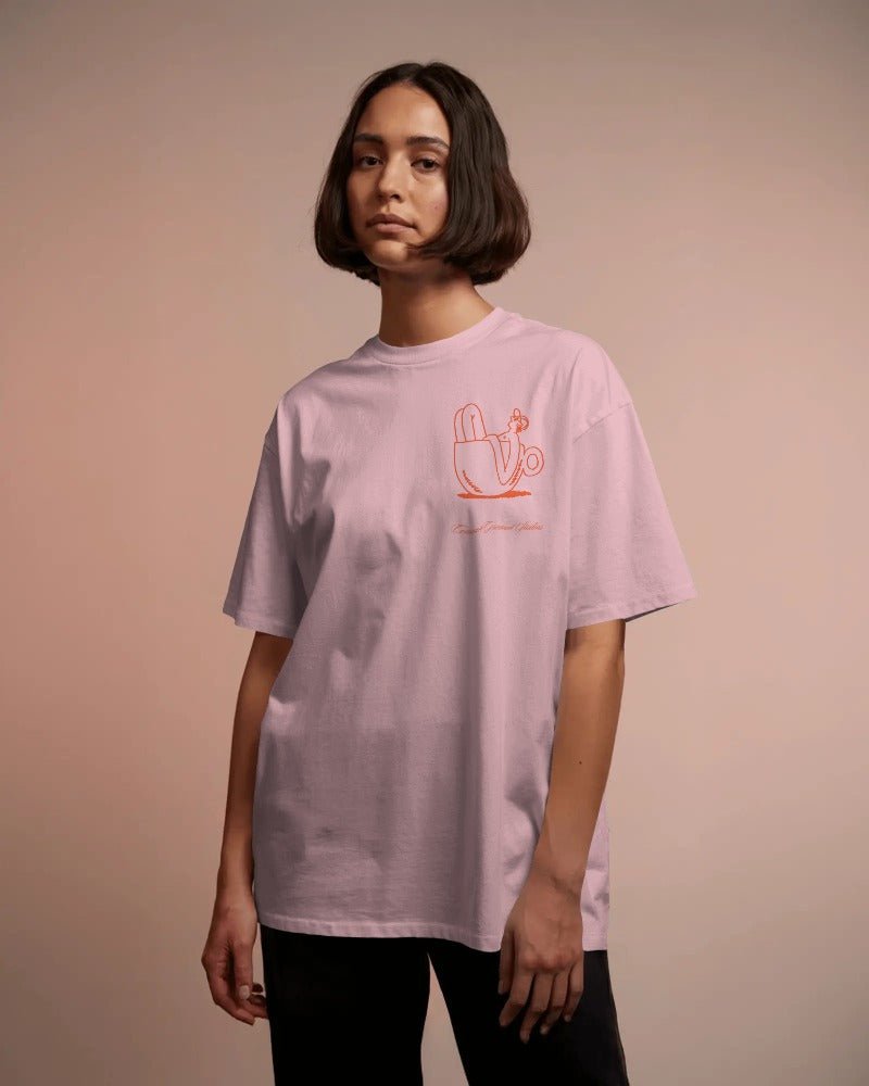 SLOW SUNDAYS COFFEE CLUB OVERSIZED T - SHIRT - COMMONGROUND