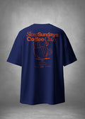 SLOW SUNDAYS COFFEE CLUB OVERSIZED T - SHIRT - COMMONGROUND