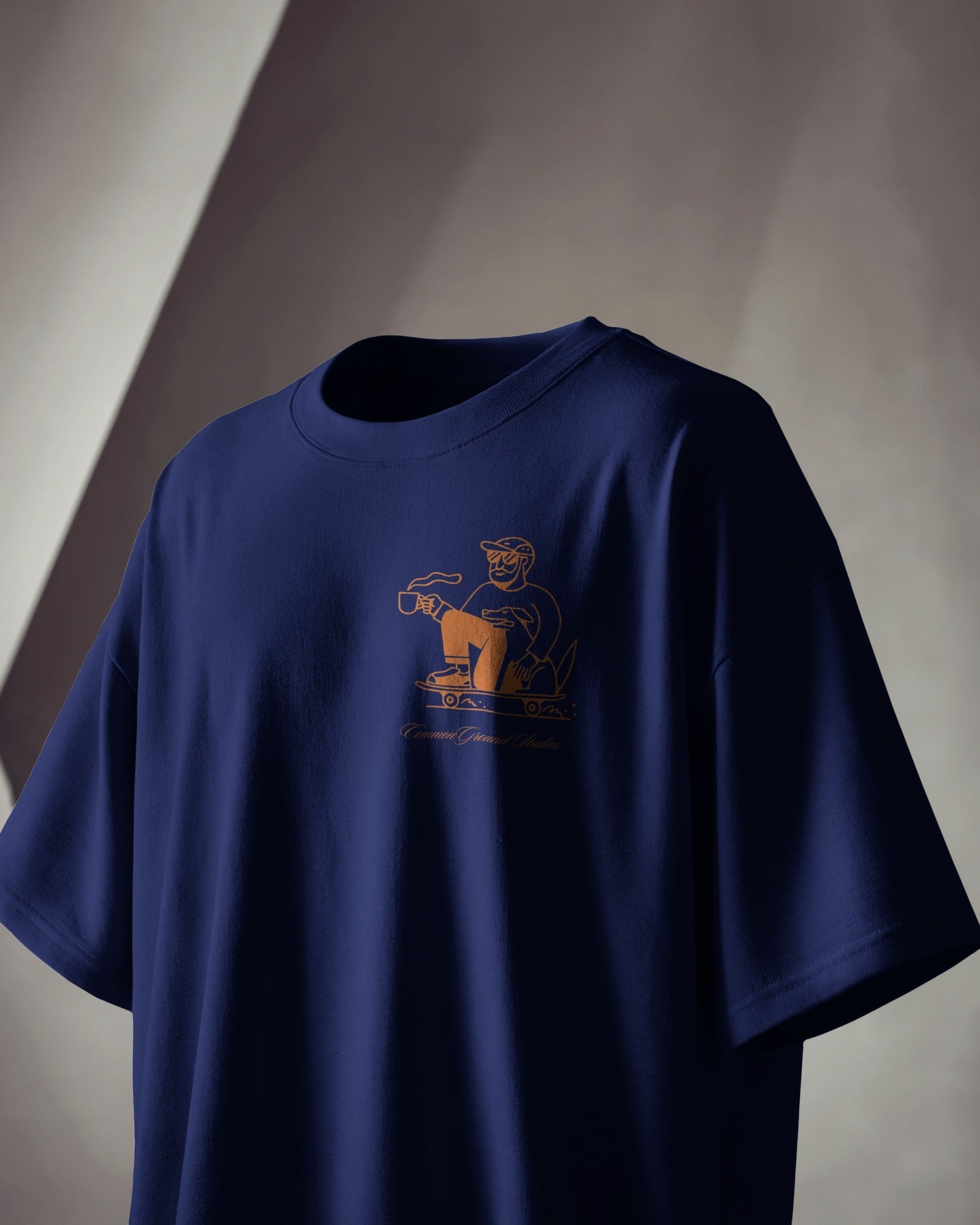 SLOW SUNDAYS COFFEE CLUB OVERSIZED T - SHIRT - COMMONGROUND