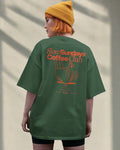 SLOW SUNDAYS COFFEE CLUB OVERSIZED T - SHIRT - COMMONGROUND