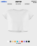 SOLID CROP TOP - COMMONGROUND