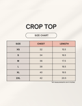 SOLID CROP TOP - COMMONGROUND