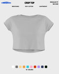 SOLID CROP TOP - COMMONGROUND