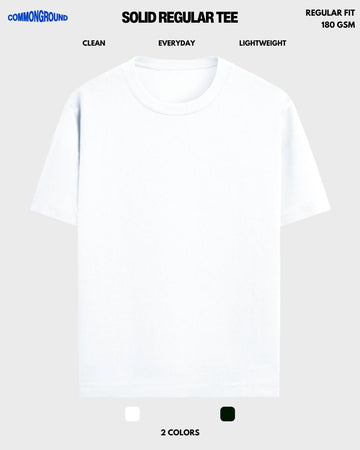 SOLID REGULAR T - SHIRT - COMMONGROUND