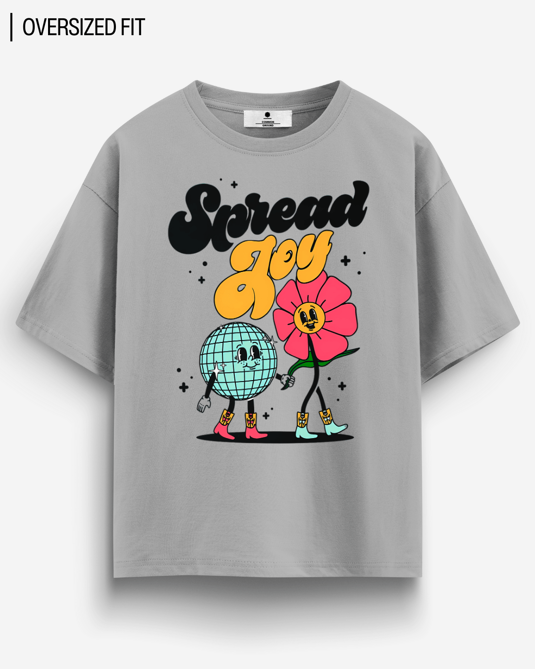 SPREAD JOY OVERSIZED T - SHIRT - COMMONGROUND