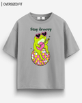 STAY GROOVY OVERSIZED T - SHIRT - COMMONGROUND