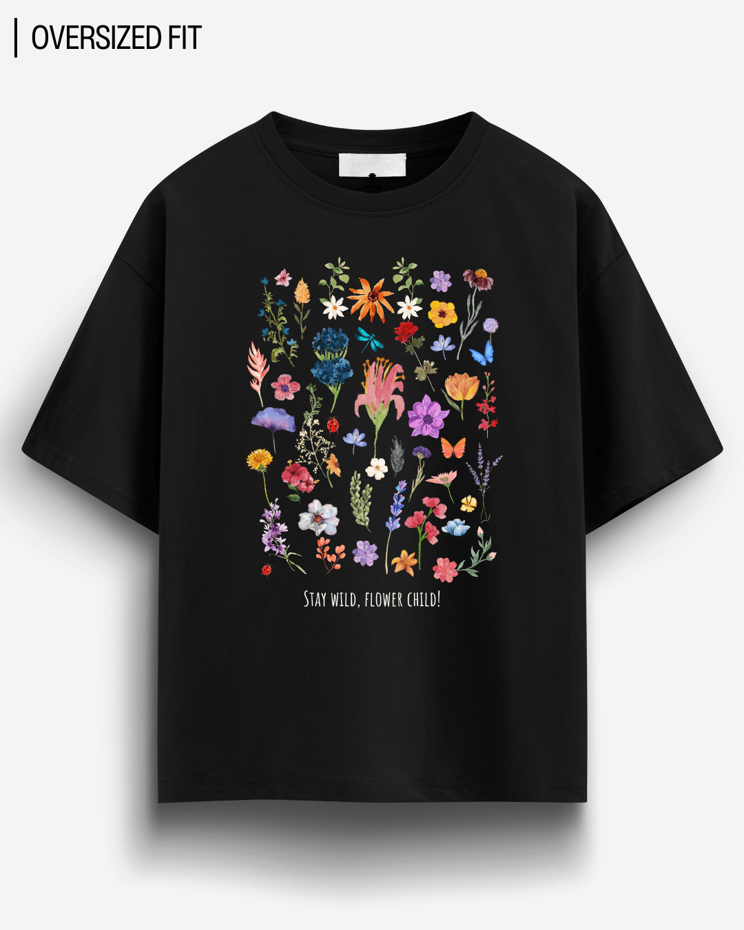 STAY WILD OVERSIZED T - SHIRT - COMMONGROUND