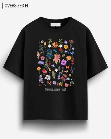 STAY WILD OVERSIZED T - SHIRT - COMMONGROUND