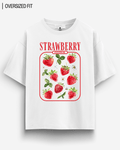 STRAWBERRY FESTIVAL OVERSIZED T - SHIRT - COMMONGROUND