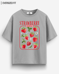STRAWBERRY FESTIVAL OVERSIZED T - SHIRT - COMMONGROUND