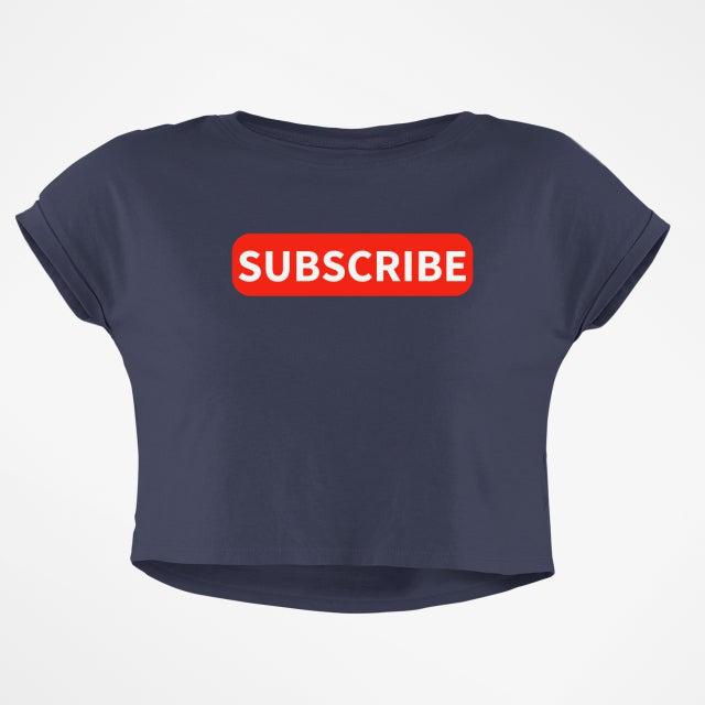 SUBSCRIBE CROP TOP - COMMONGROUND