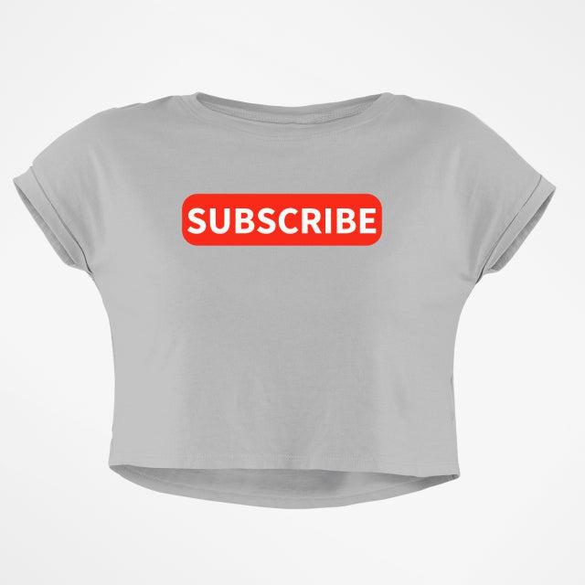 SUBSCRIBE CROP TOP - COMMONGROUND