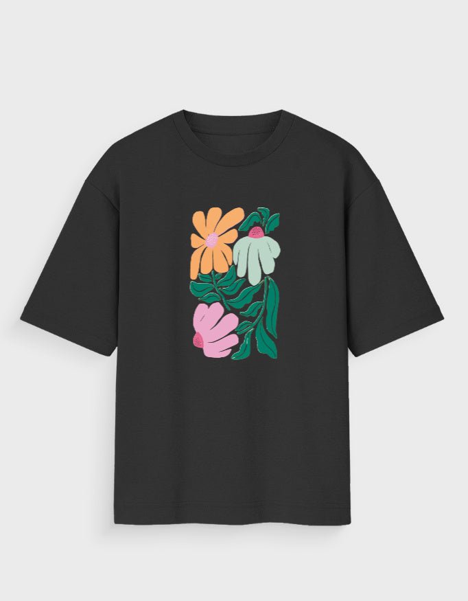 SUMMER BLOOM OVERSIZED T - SHIRT - COMMONGROUND