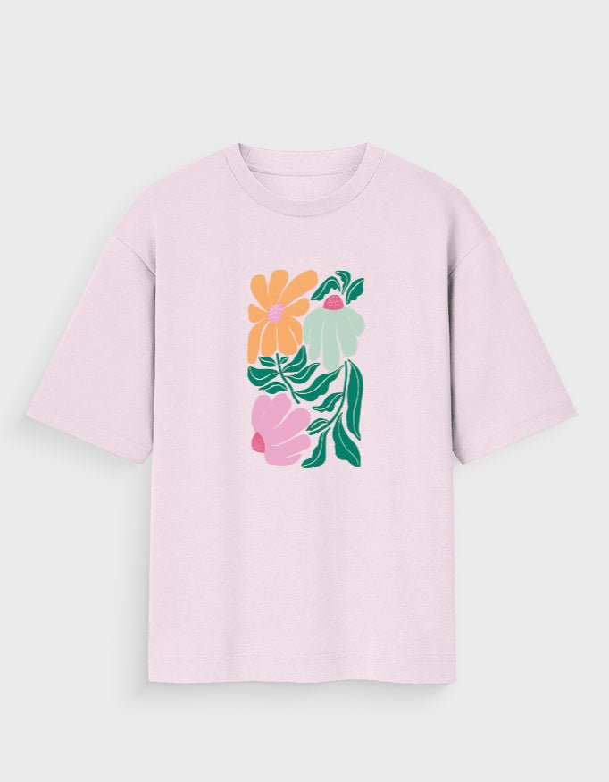 SUMMER BLOOM OVERSIZED T - SHIRT - COMMONGROUND