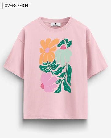 SUMMER BLOOM OVERSIZED T - SHIRT - COMMONGROUND