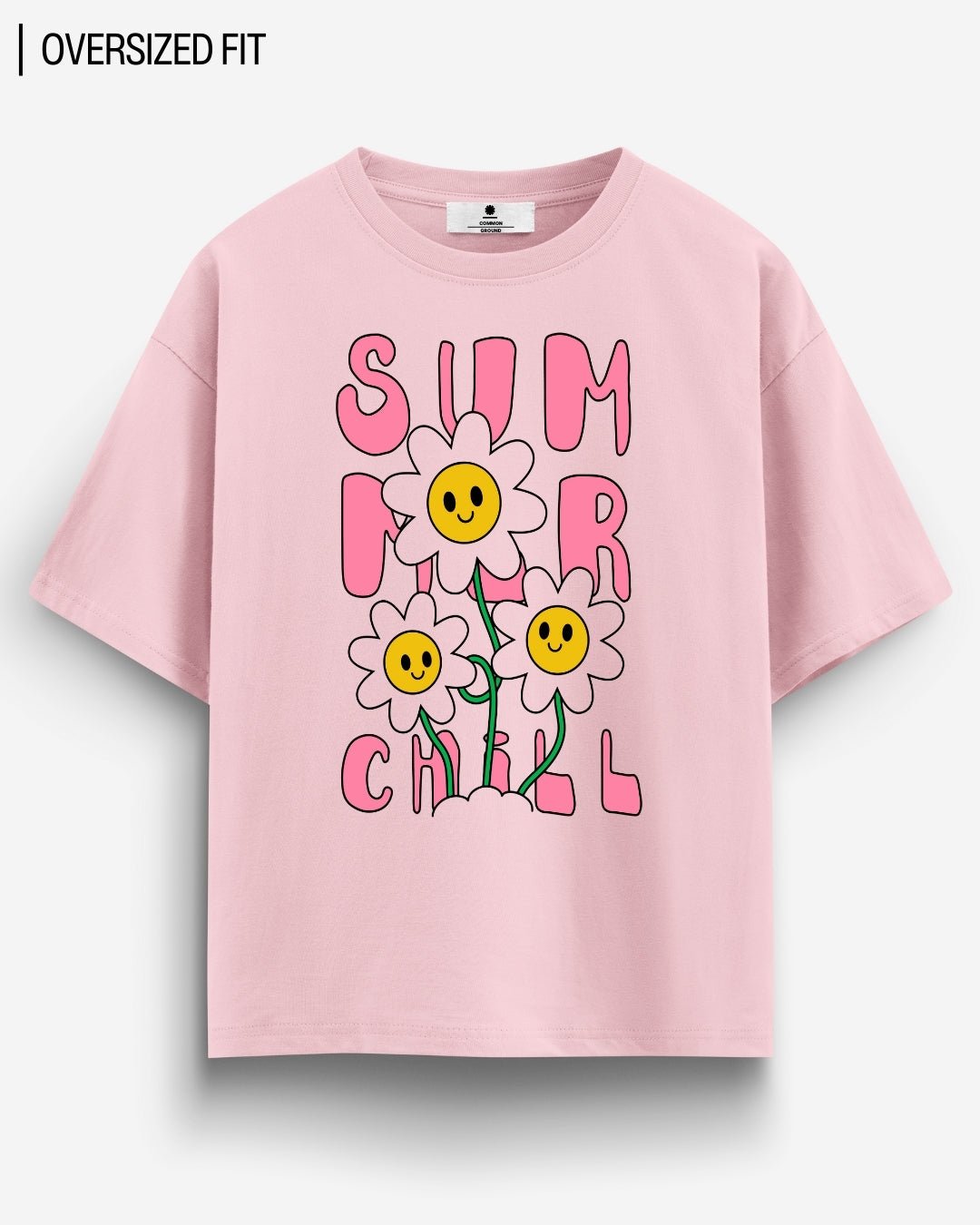 SUMMER CHILL OVERSIZED T - SHIRT - COMMONGROUND