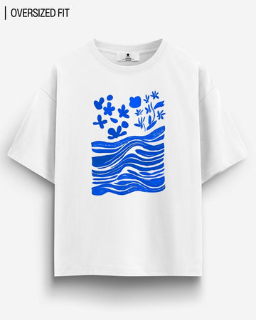 SUN SEA SAND OVERSIZED T - SHIRT - COMMONGROUND