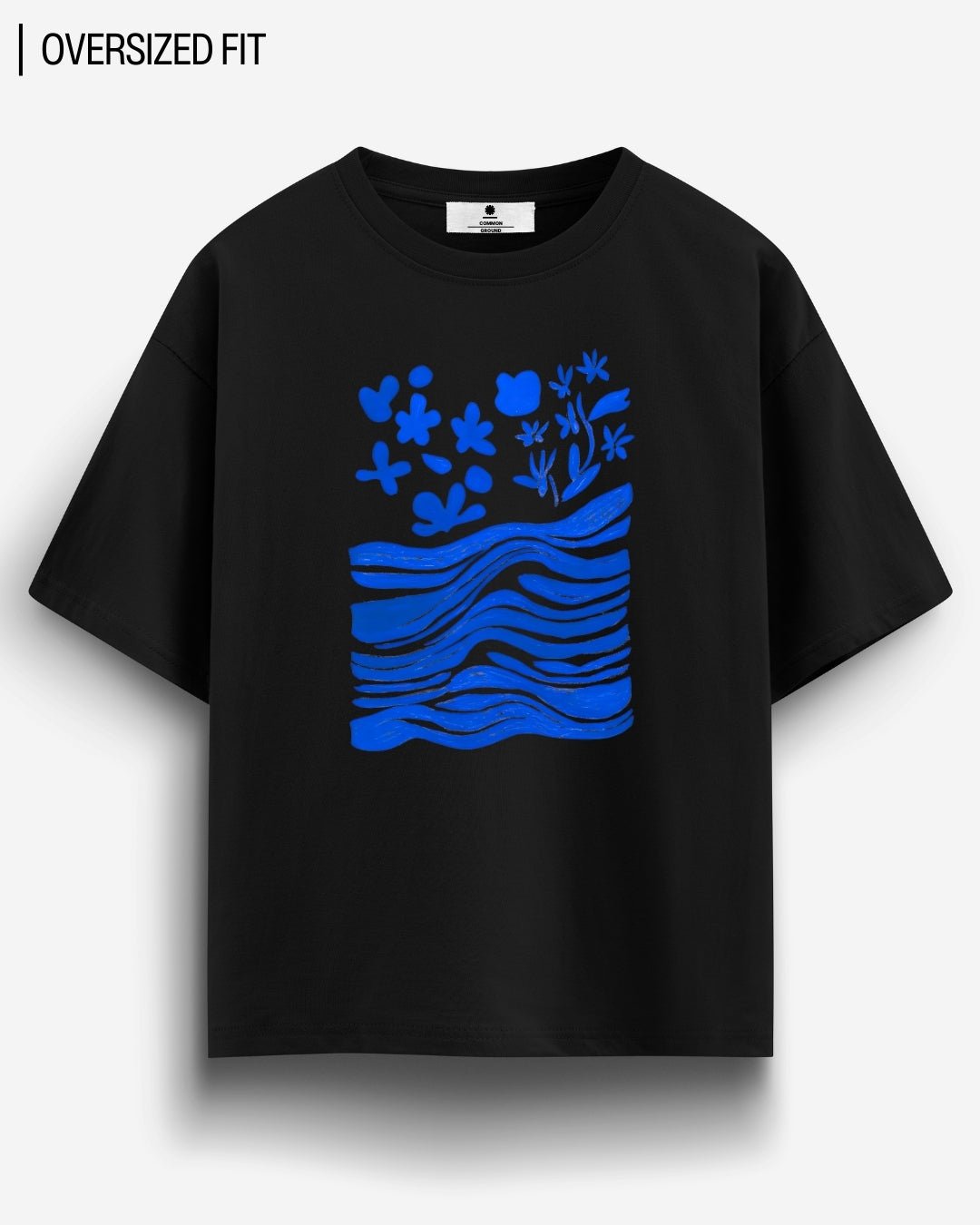 SUN SEA SAND OVERSIZED T - SHIRT - COMMONGROUND
