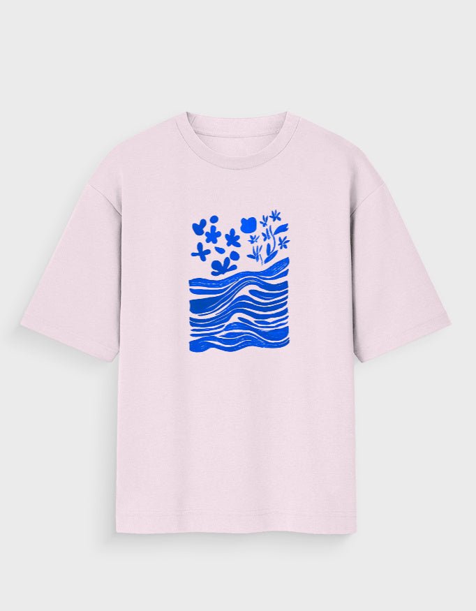 SUN SEA SAND OVERSIZED T - SHIRT - COMMONGROUND