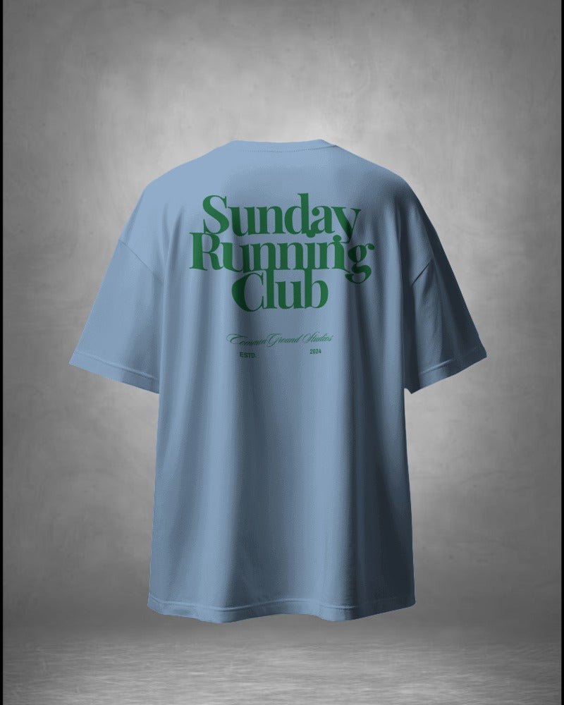 SUNDAY RUNNING OVERSIZED T - SHIRT - COMMONGROUND