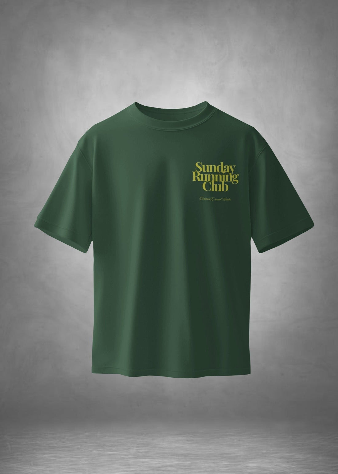 SUNDAY RUNNING OVERSIZED T - SHIRT - COMMONGROUND