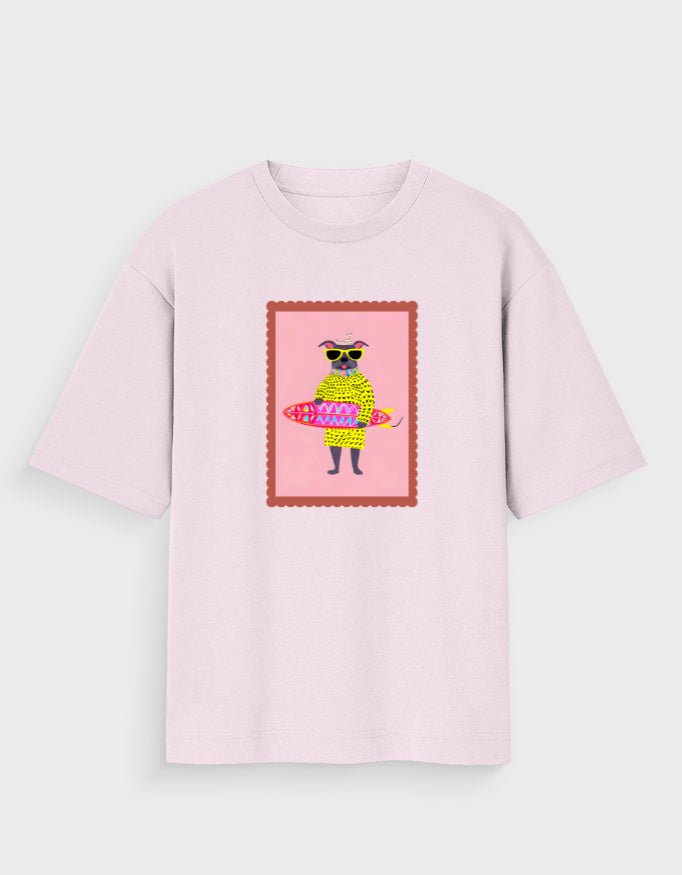 SURFER DOG OVERSIZED T - SHIRT - COMMONGROUND