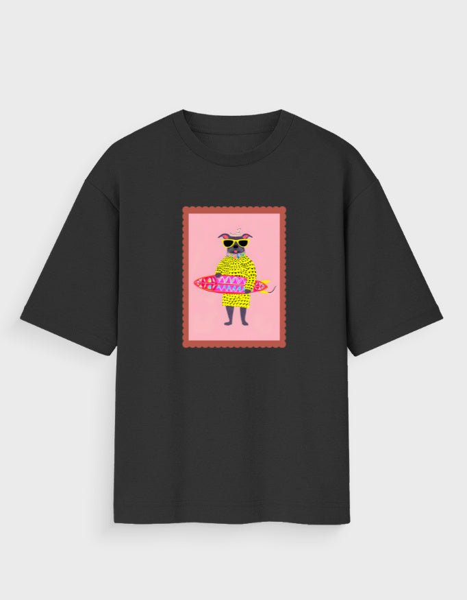 SURFER DOG OVERSIZED T - SHIRT - COMMONGROUND