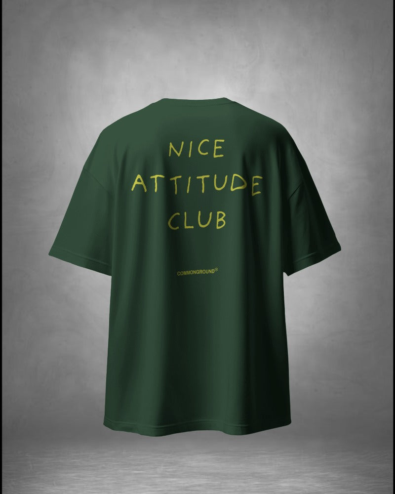 NICE ATTITUDE OVERSIZED T-SHIRT