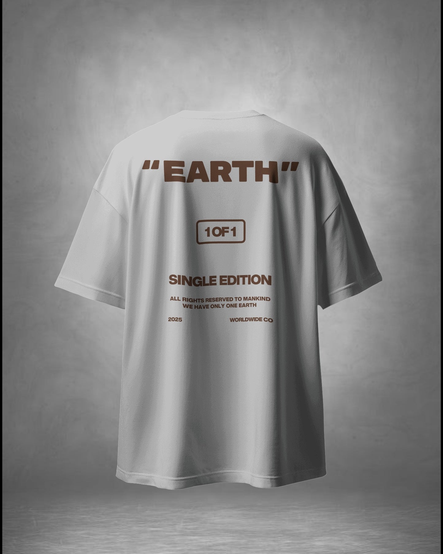 EARTH OVERSIZED T-SHIRT