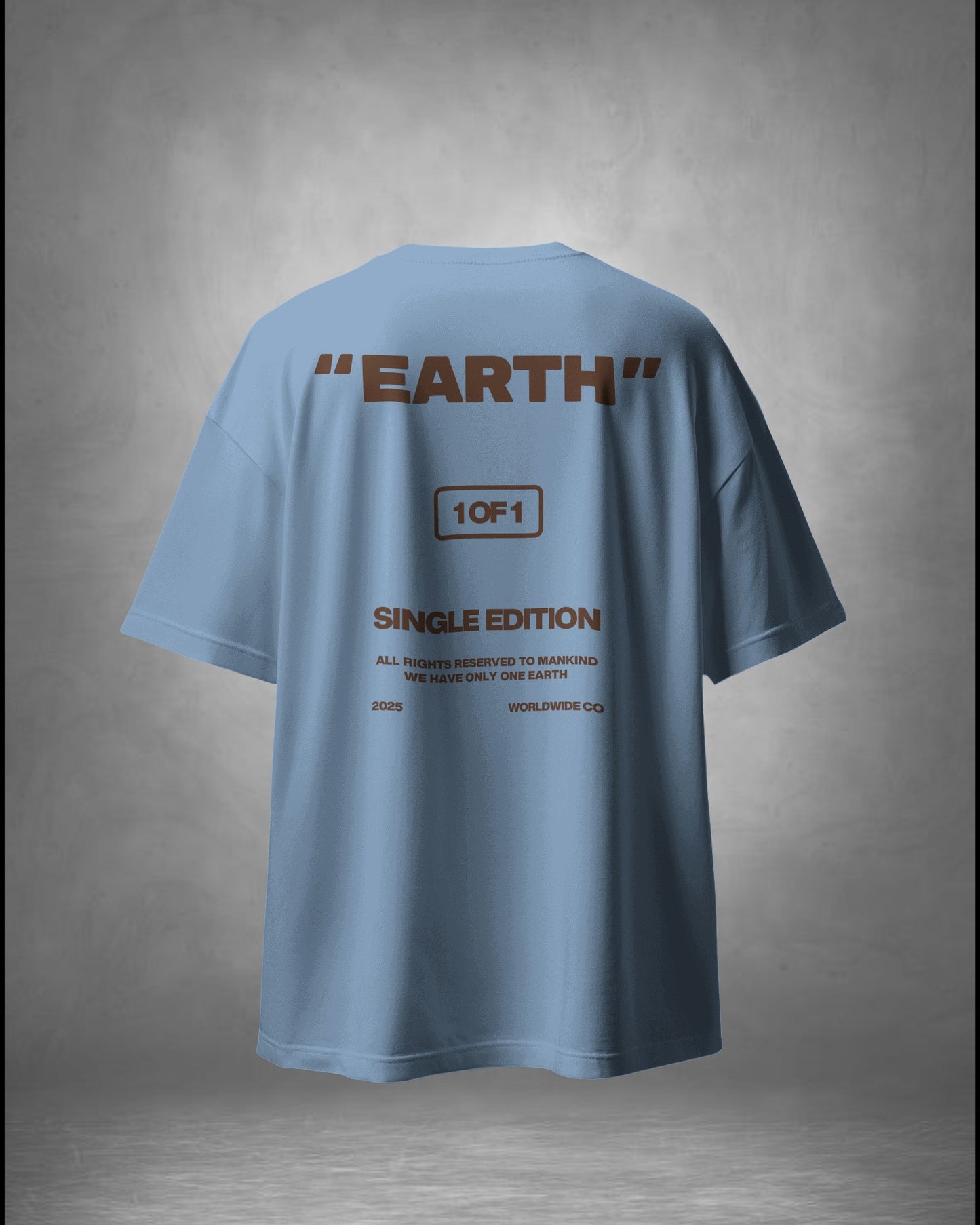 EARTH OVERSIZED T-SHIRT