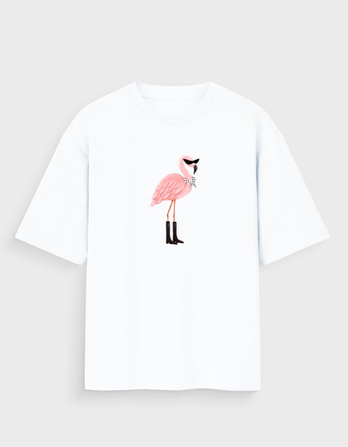 SWAY FLAMINGO OVERSIZED T - SHIRT - COMMONGROUND