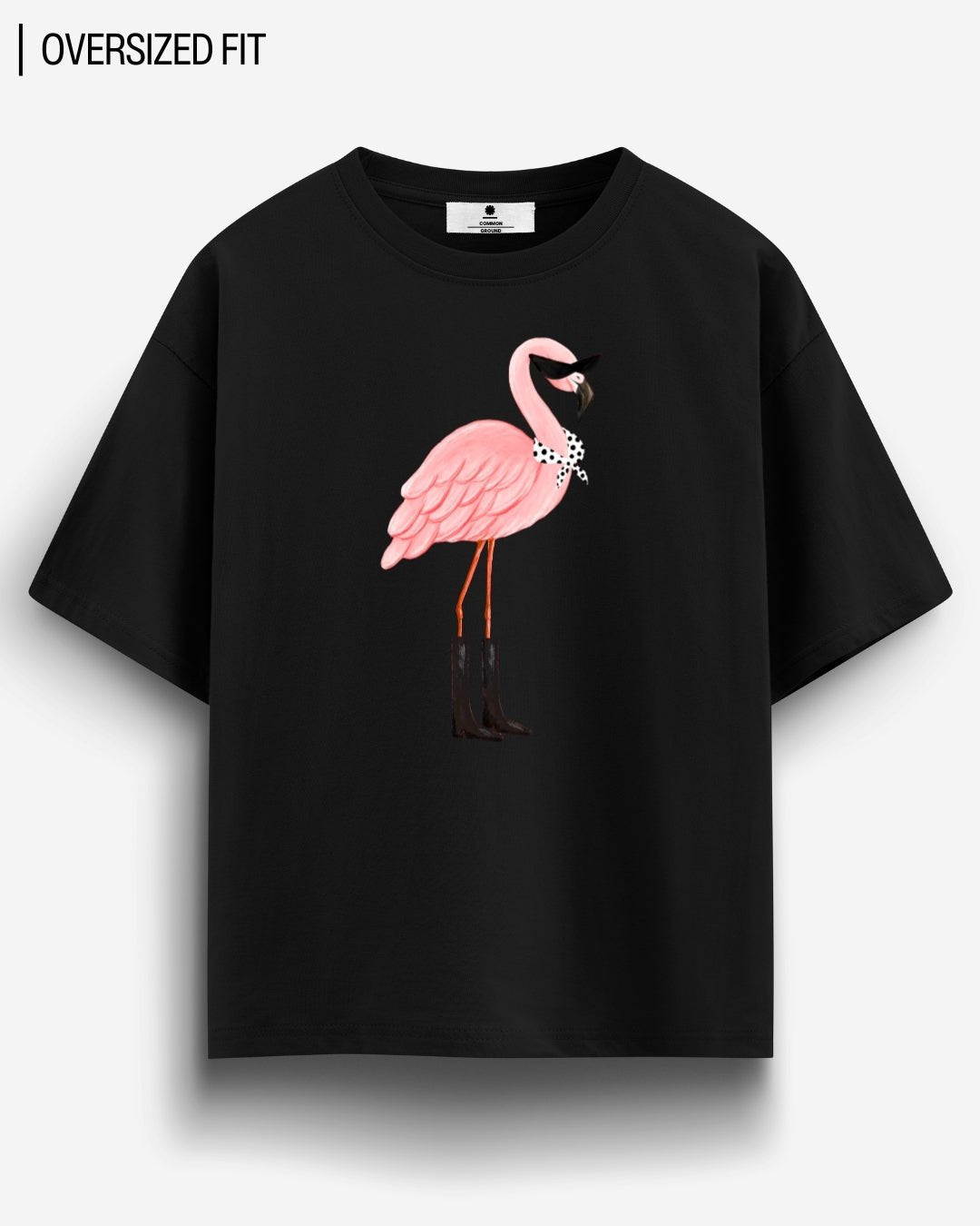 SWAY FLAMINGO OVERSIZED T - SHIRT - COMMONGROUND