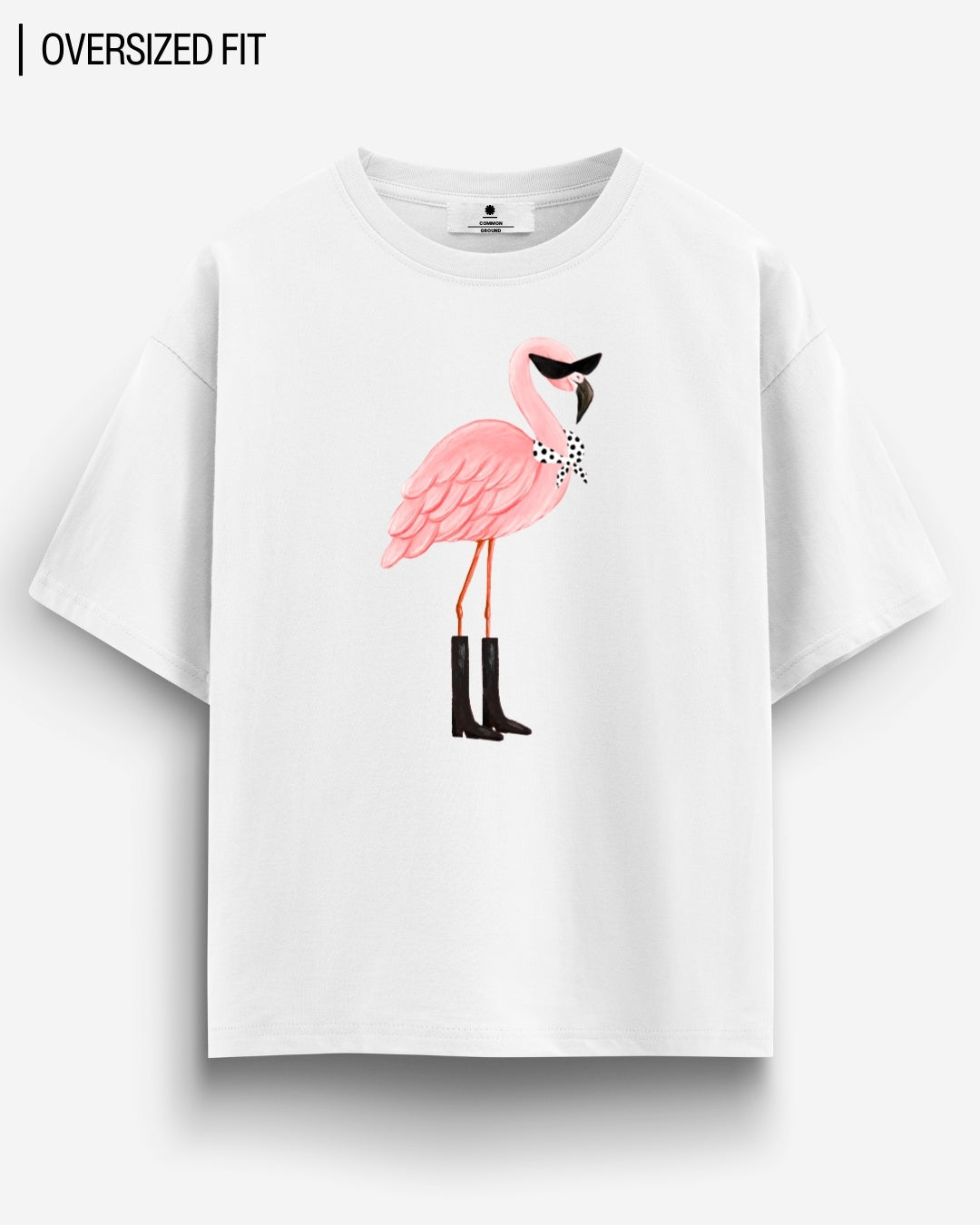 SWAY FLAMINGO OVERSIZED T - SHIRT - COMMONGROUND