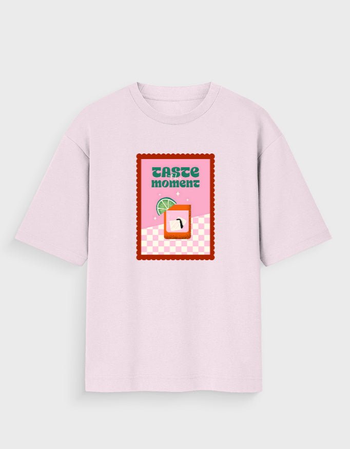 TASTE THE MOMENT OVERSIZED T - SHIRT - COMMONGROUND
