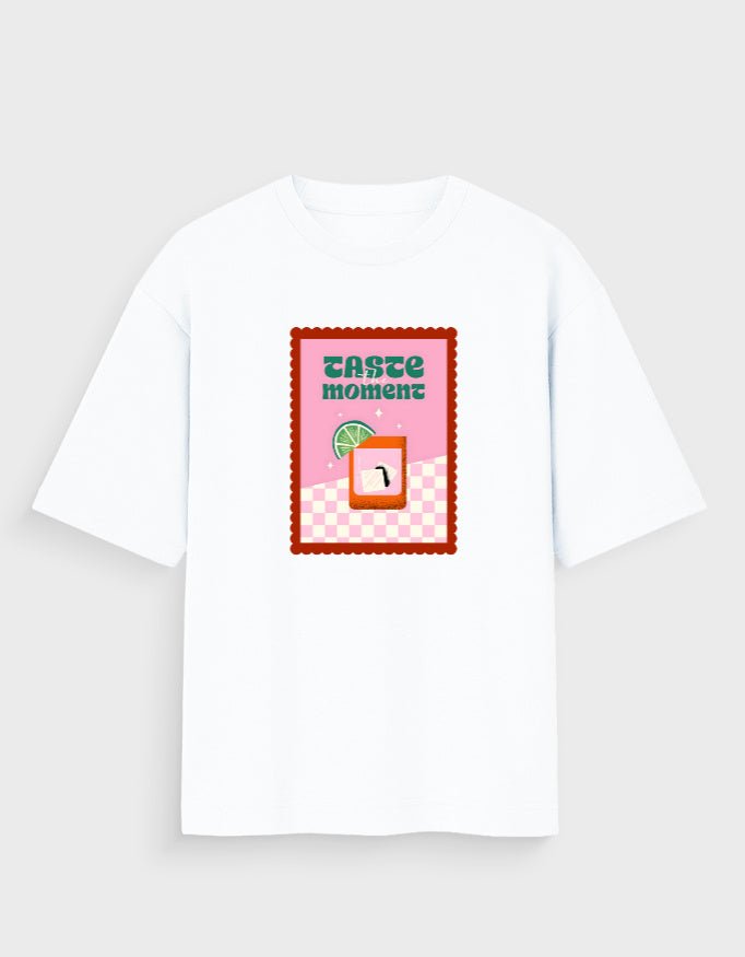 TASTE THE MOMENT OVERSIZED T - SHIRT - COMMONGROUND