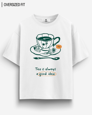 TEA OVERSIZED T - SHIRT - COMMONGROUND