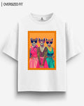 THREE WISE LADIES OVERSIZED T - SHIRT - COMMONGROUND